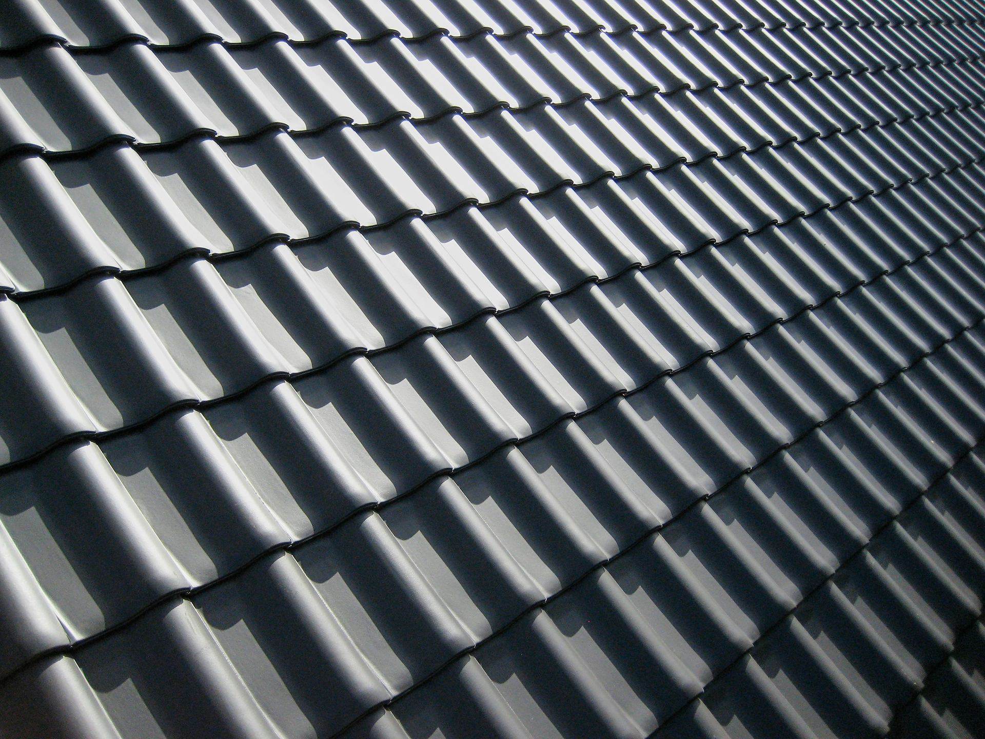 Close-up of a newly installed roof by Jopco Roofing & Construction